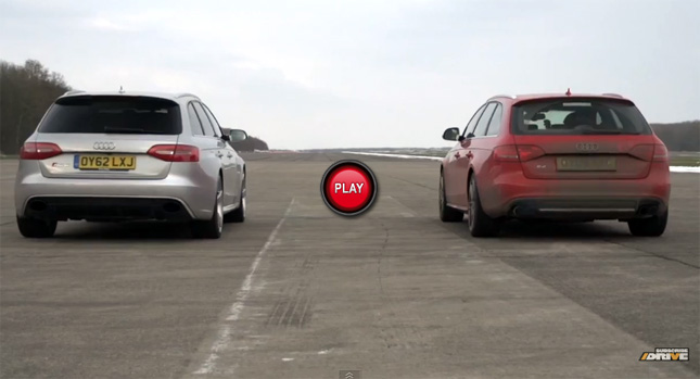 Chris Harris Proves the Power of ECU Tweaks with Audi S4 vs RS4 Test